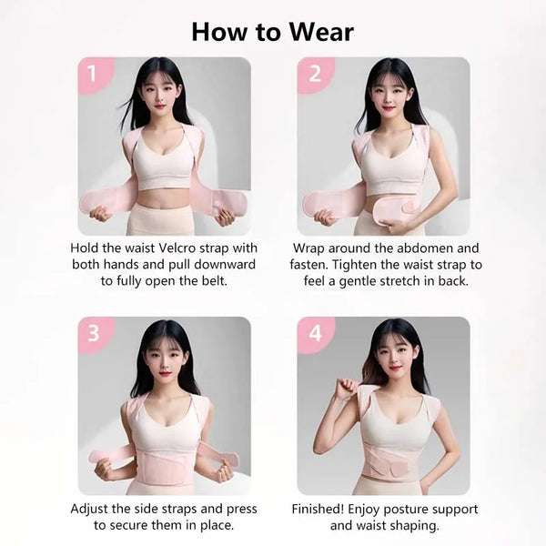 Comfortable Posture Support Belt
