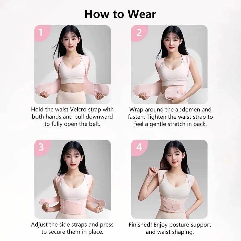 Comfortable Posture Support Belt